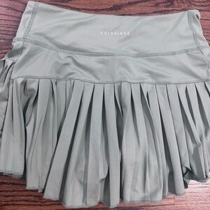 Green Gold Hinge Skirt